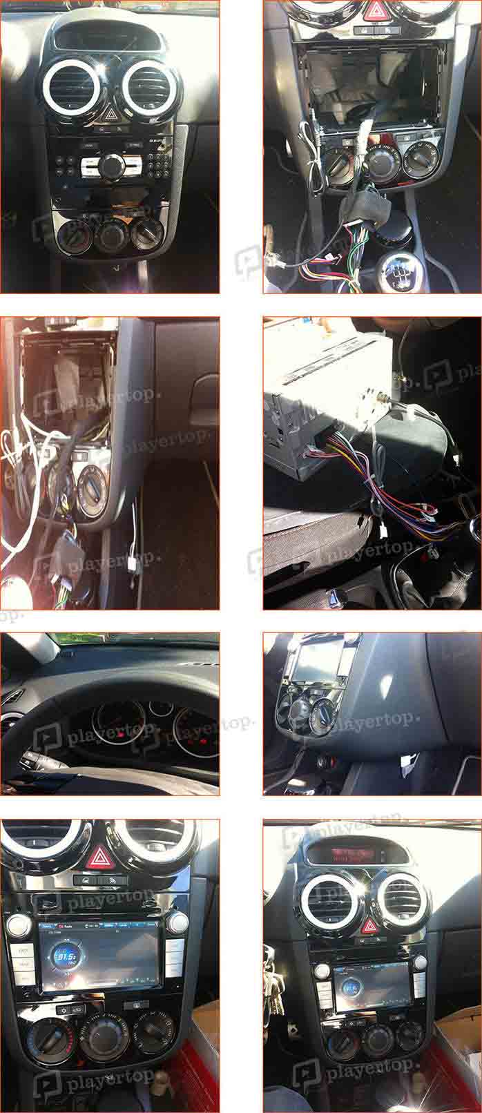 installation autoradio opel corsa 2011